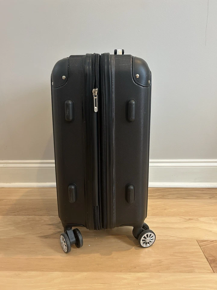 Travelers Choice Carry On Luggage Hardside Suitcase with Spinner Wheels - Image 2 of 4