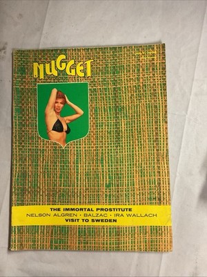 Nugget Magazine July 1956 Vol. 1 No. 4   Elsa Martinelli   excellent condition 