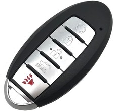 Remote Smart Key Fob Shell Case Fit for 5 Buttons Key Fob Cover Casing 1 