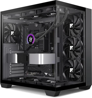 VIKING FOIFKIN F300 PC Gehäuse - Vorinstallierte 4 ohne RGB-Lüfter, ATX Mid-Tower Gamin