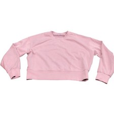 Lululemon Perfectly Oversized Crew Women 4 Pink Modal Pullover Sweatshirt