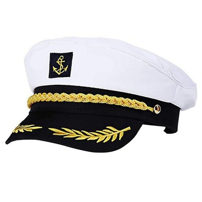 Kapitänsmütze Yachting Admiral Sailor Sailing Skipper Fishing Cap