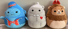 Squishmallows Wizard of Oz 85th Anniversary Plush Lot 3 Winged Monkey Tin Man