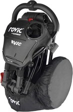 Image of Rovic RV1C Golf Trolley Wheel Cover,Black