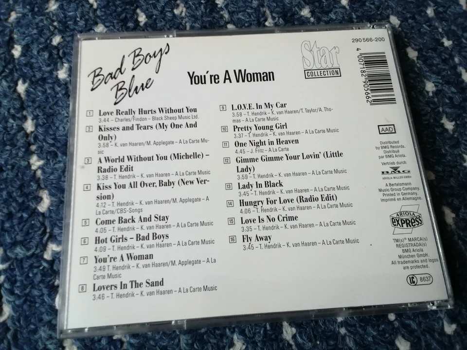 Bad Boys Blue Star Collection CD You're A Woman - Bild 2 von 2