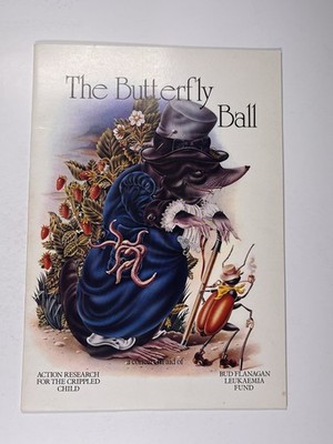 Alan Aldridge Roger Glover Programme The Butterfly Ball Royal Albert Hall 1975