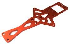 Billet Machined Red Center Chassis Brace Upgrade for Losi 1/6 Super Baja Rey 2.0
