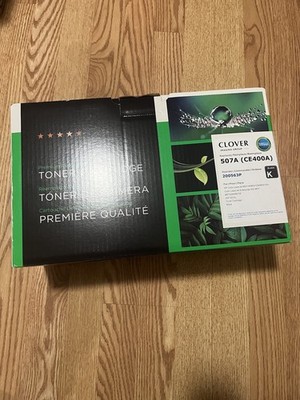 new clover hp laser jet cartridge black 507A CE400A 200563P K printer ink