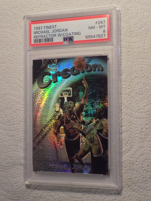 97-98 Topps Finest Michael Jordan Creators Refractor