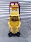 Rubbermaid Commercial WaveBrake Mop Bucket Side-Press, Wheels, Yellow — photo 2