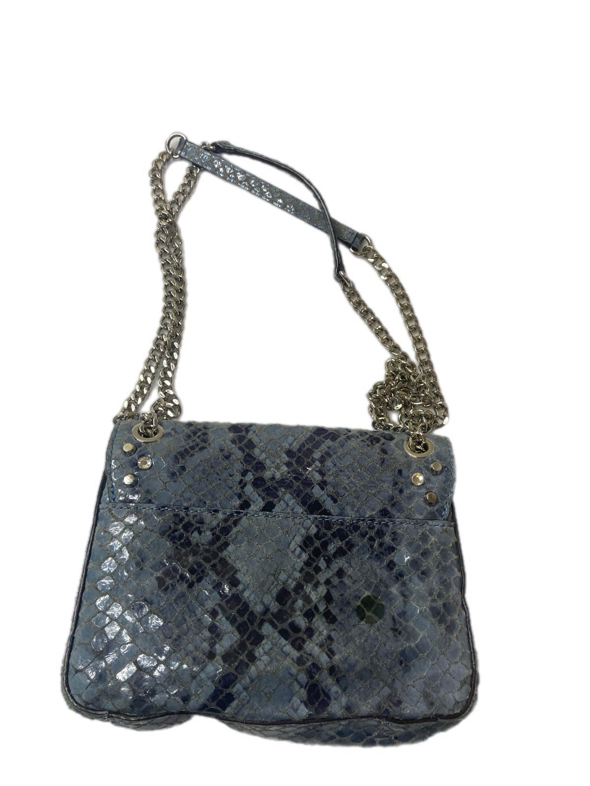 MICHAEL KORS Blue Python Sloan Shoulder/Crossbody… - image 3