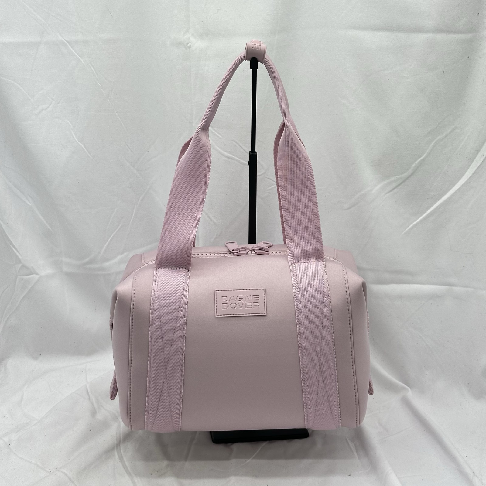 Dagne Dover Unisex Landon Small Satchel Carryall Bag Neoprene Wild Rose