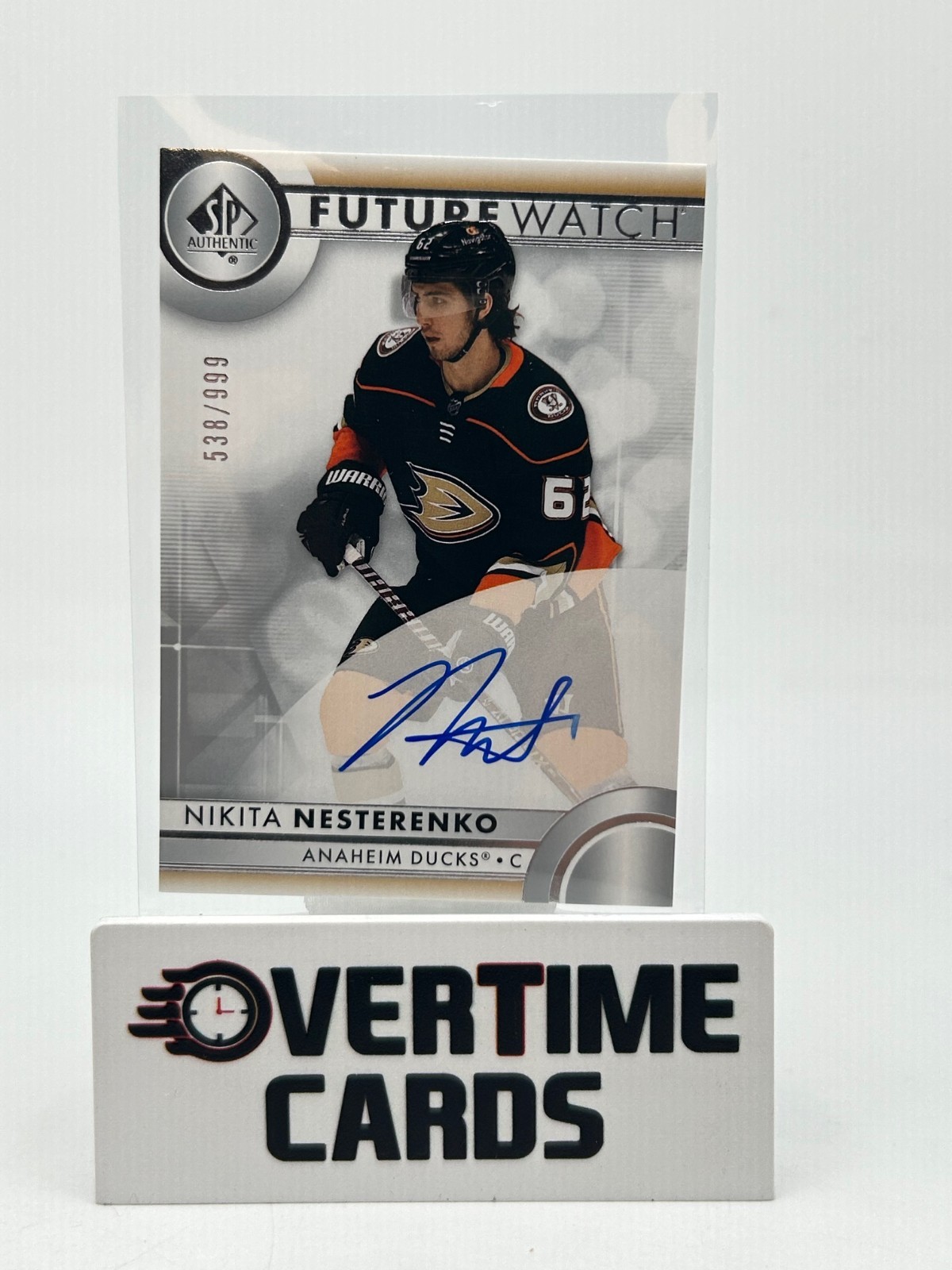 NIKITA NESTERENKO 2023-24 UD SP AUTHENTIC FUTURE WATCH RC AUTO /999
