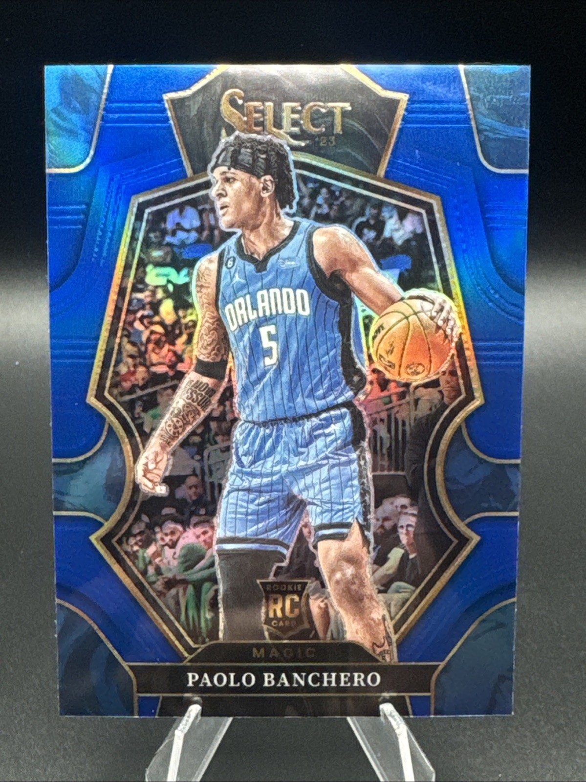 2022-23 Panini Select - Premier Level Paolo Banchero #169 Blue Prizm (RC)