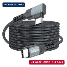 90 Degree USB C Cable 10FT Fast Charging, 60W Right Angle Type C to 10 Feet