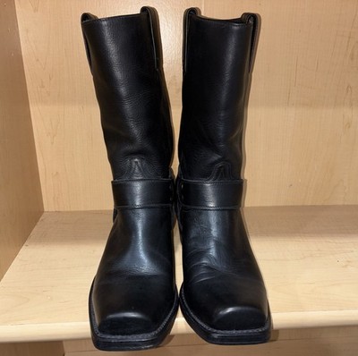 8833 Sendra Bikerboots Pull Oil Negro