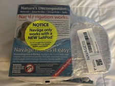 Navage Nose Cleaner SET-2 Bundle Sealed w/ SaltPods Case Caddy New