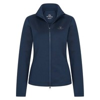 HV Polo Womens Lili Tech Cardigan - Navy - Breathable Equestrian Wear