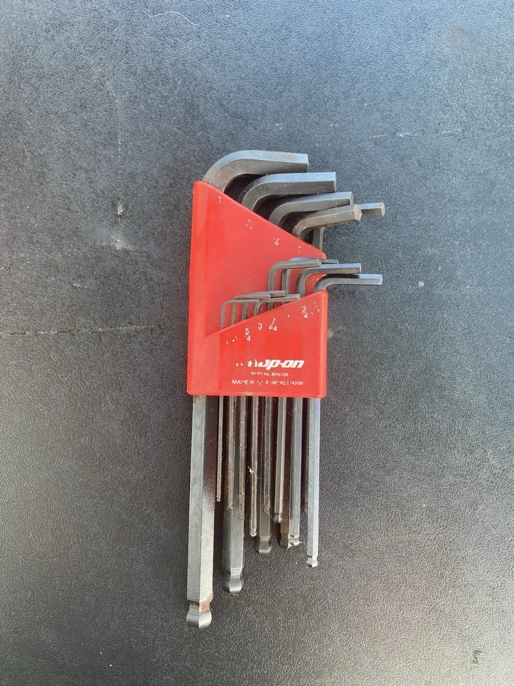 SNAP ON TOOLS AWMG9 AND AWS13  METRIC AND STANDARD HEX KEY ALLEN WRENCH SETS - Image 2 of 2