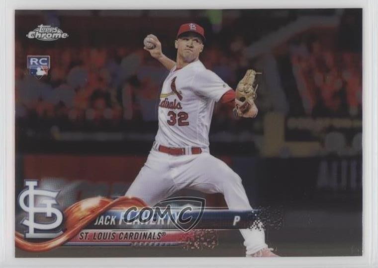 2018 Topps Chrome Jack Flaherty #4 fm0