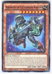 Berserkion the Electromagna Warrior - SDMY-EN004 - Ultra Rare - 1st Edition