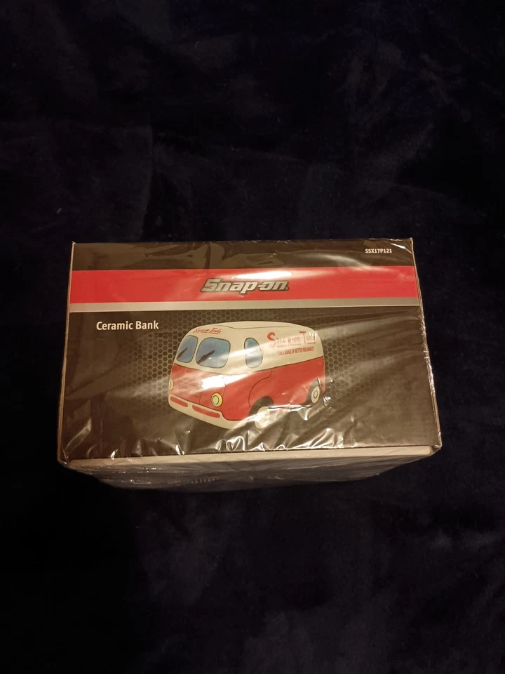"Alcancía de cerámica 9"" edición limitada a presión Volkswagen VW autobús cámper" Foto 2 de 4