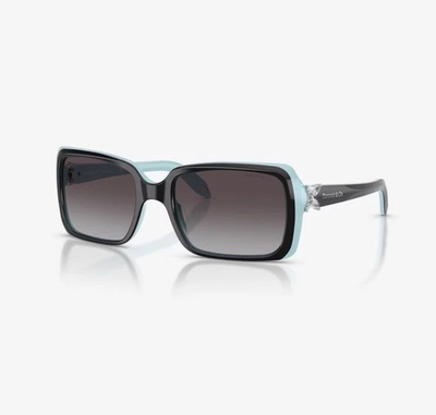 #ad Tiffany amp; Co 80553C Black And Blue grey gradient Sunglasses TF4047b $189.85