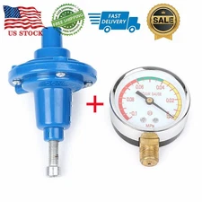Vacuum Regulator Gauge Tee Adapter For Cow/Goat Pulsator Surge Milker Tool Kit