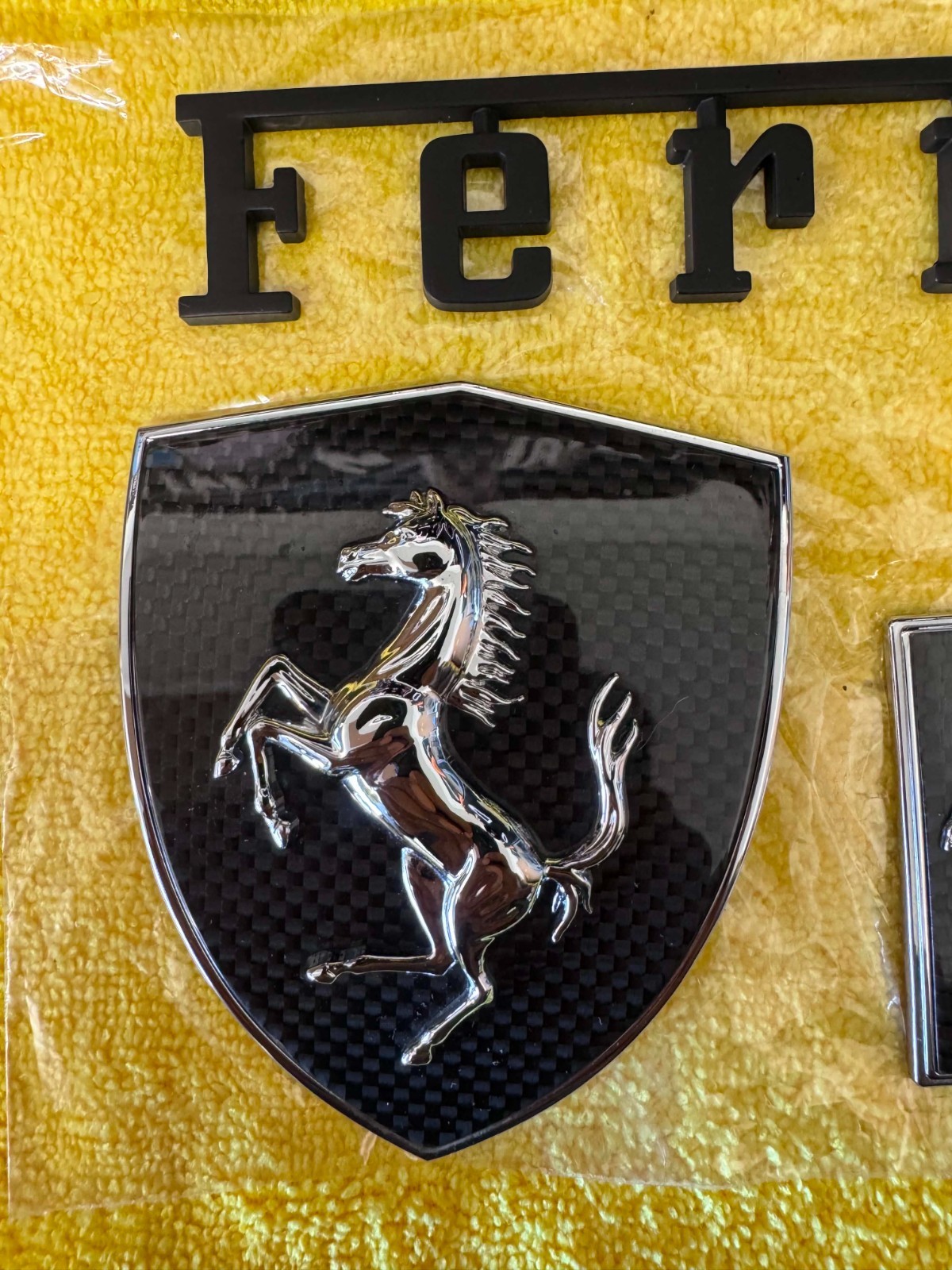 Ferrari 458 Exotic Car Gear Carbon Fiber Shields Fuel Door Front Rear Cavallino