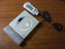 AIWA AM-HX50 Portable MiniDisc Recorder Player Remote Battery Case Japan