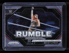Becky Lynch 2024 Panini Prizm WWE #17 Rumble Performances