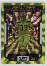 2023 Score Electric 88/99 Jamal Adams #186 1t2c