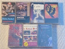 Heavy METAL SEALED 7X cassette LOT Acid Reign Angus Anthem Helix Stryper