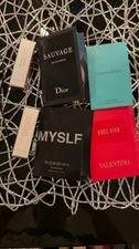 Mixed Brands Women's & Men's Fragrance Samples Valentino Tiffany & Co YSL Dior