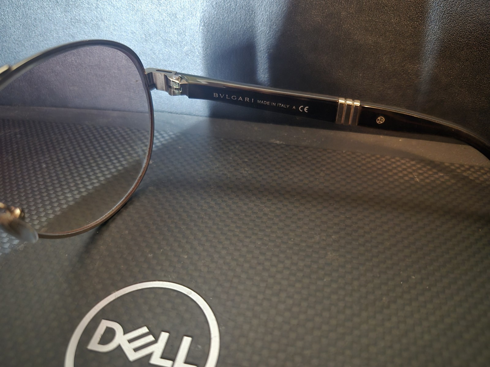 Lot of 2 glasses, sun protection. BULGARI, SILHOUETTE. image 2