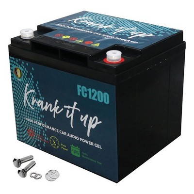 KRANK IT UP FC1200 12 VOLT 1200 WATTS / 48 AMPERAGE HOURS CAR AUDIO POWER CELL