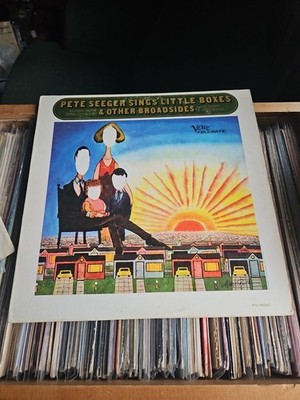 PETE SEEGER: little boxes & other broadsides VERVE FOLKWAYS 12'' LP 33 RPM