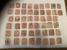 South Australia QV Stamps Collection Of Fifty Used Stamps Good Condition