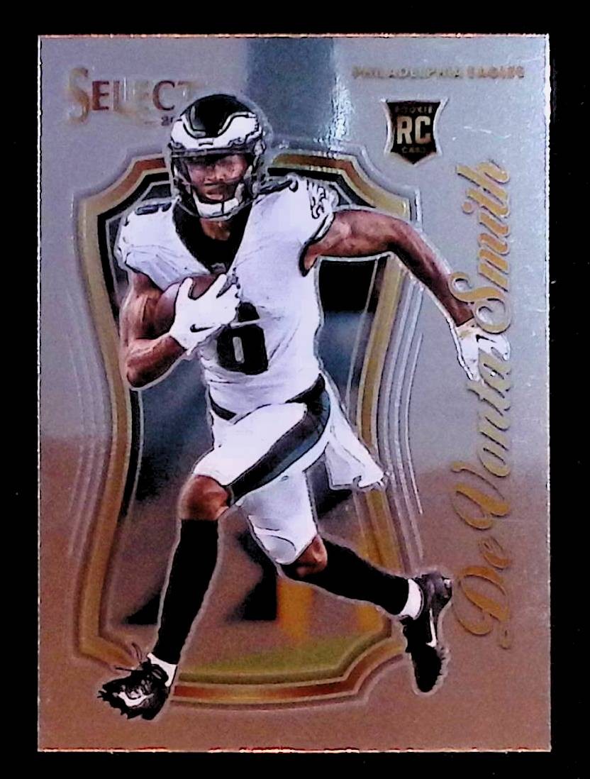 DeVonta Smith 2021 Panini Select Certified Rookies #SCR-11 Eagles