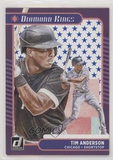 2021 Panini Donruss Diamond Kings Independence Day Tim Anderson #7 0t2