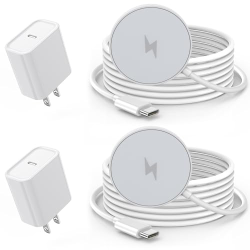 Magnetic Wireless Charger for iPhone 16 15,2Pack 6FT 15W Apple Fast Mag-Safe - Picture 2 of 8