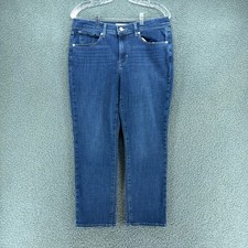 Levis Classic Straight Jeans Womens 8 S W29 L28 Medium Wash Stretch Blue Denim