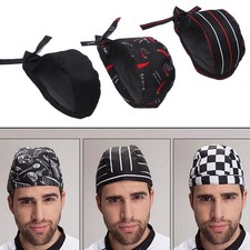 High Quality Chef Hat Cooking Fashion Kitchen Mesh cotton Pirate Unisex