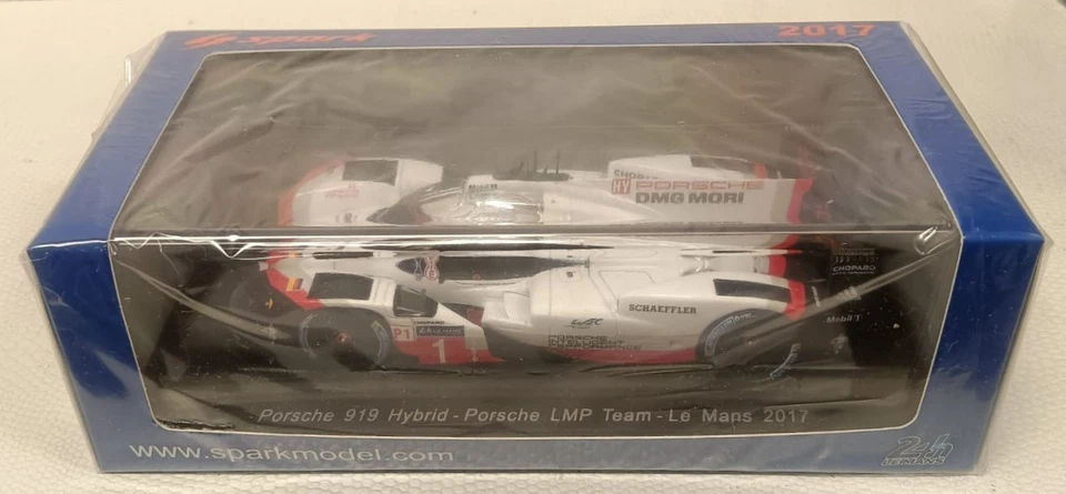 PORSCHE 919 Hybrid LMP Team Le Mans 2017 #1 Spark 1/43 S5801 Jani Lotterer Tandy - Immagine 2 di 2