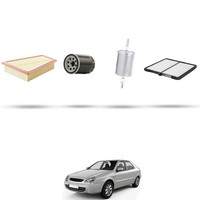 Hoffcar Wartungsset - 4 Filter Kompatibel Mit Citroen Xsara Coupe 2.0I 120Kw