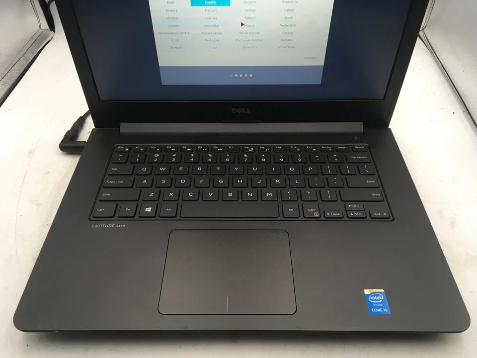 DELL LATITUDE 3450 -FRESH LINUX INSTALL- INTEL I3 1315U - 4GB RAM -320GB HDD- BB - Imagem 3 de 4