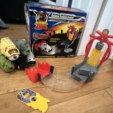 Kung Zhu Ninja Warriors Samurai Training Ground Playset w/ Hamsters Lot