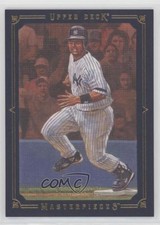 2008 Upper Deck Masterpieces Dark Blue Paper Framed 112/125 Jorge Posada #65