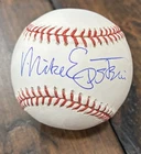 Mike Esptein Signed Rawlings ROMLB Baseball Beckett Authentic Senators Athletics