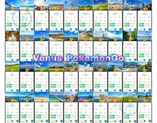 Pok mon Go   Shiny Pikachu Stamp Rally Background   PTC 20k Dust OR Trade